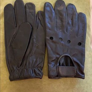Men’s leather driving gloves